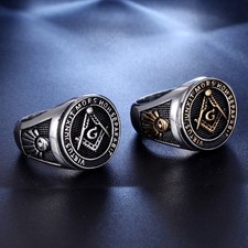 Masonic ring men - masonic,