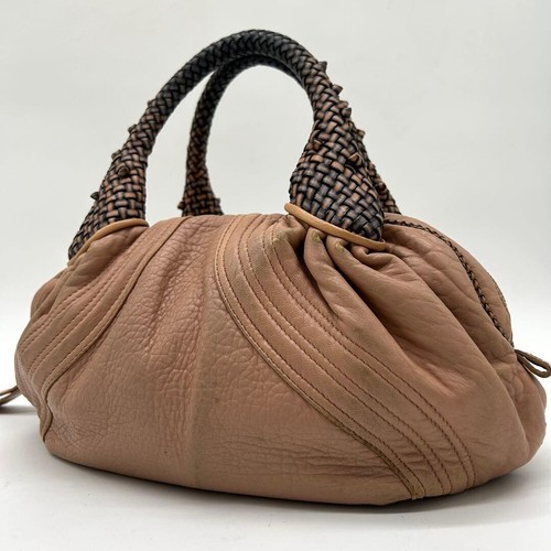 Fendi spy bag - beige, leather