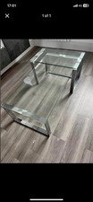 Next 2 pieces Coffe Glass Table