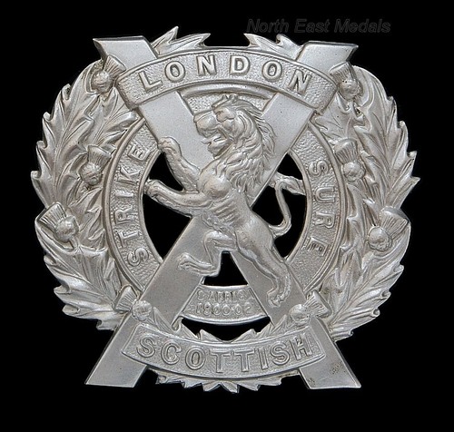 London scottish cap - london, badge