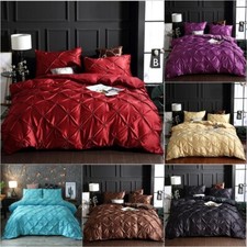 PINTUCK DUVET SET QUILT COVER