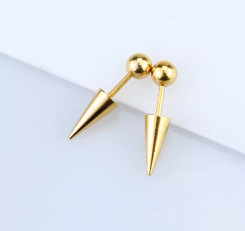 Cone spike barbell stud helix - cone,