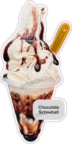 Ice cream van - , sticker