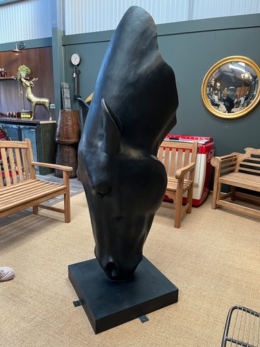Bronze horse sculpture - horse,