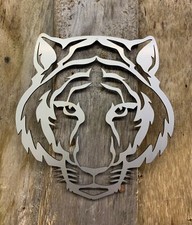 TIGER CAT STEEL METAL WALL ART