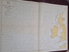 Admiralty Chart L.4102 Western Approaches to British Isles 1976 – North Atlantic