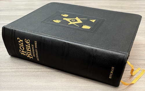 Holy bible holman masonic - bible,