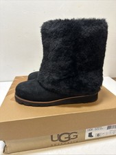 UGG MAYLIN BLACK SUEDE