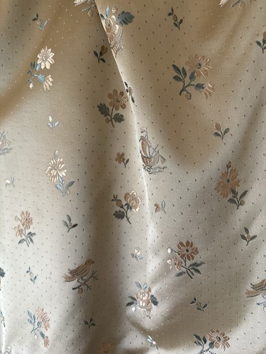 Vintage french floral - vintage, bird