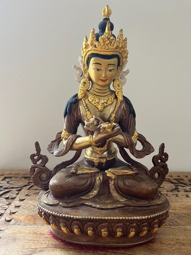 Brass buddha vajradhara - buddha,