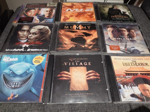 Movie soundtracks bundle - movie, cd