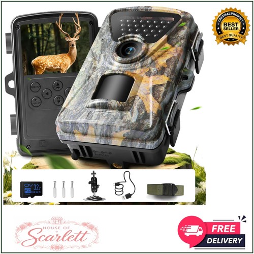 Wildlife camera 60mp trail - camera, 4k