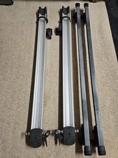 THULE BIKE RACKS, FORK MOUNT  PLUS ROOF BARS