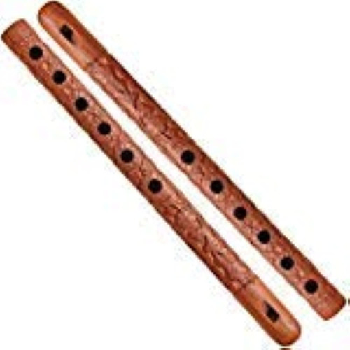 Traditional wooden flute great - wooden,