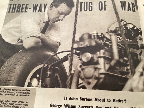 John surtees retirement 1960 - john,