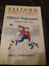 VINTAGE RUGBY LEAGUE PROGRAMME