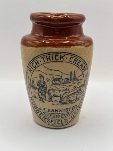 Old advertising cream - , pot