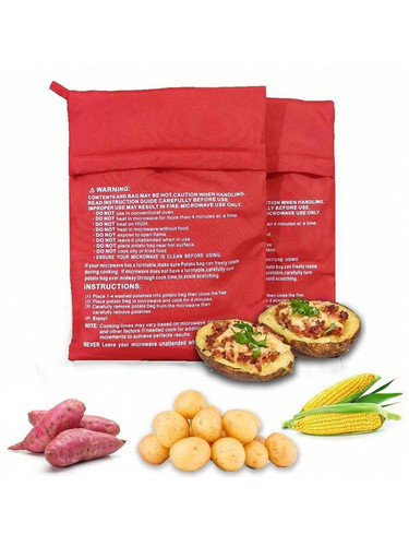 Microwave potato bag reusable - microwave,