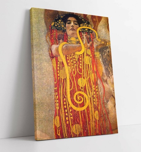 Gustav klimt hygieia canvas - klimt,