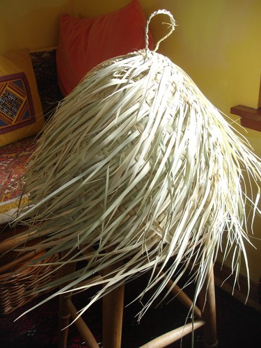 Moroccan rounded raffia - rounded,