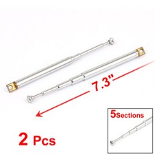 2pcs 15.5cm 5 Sections