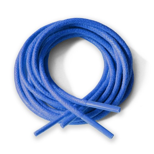 Waxed cotton shoelaces - waxed,
