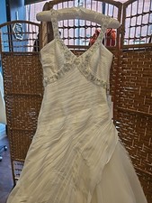 Pronovias Ivory Taffetta Gown