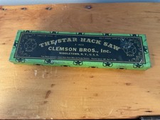 Antique Star Hack Saw Blades