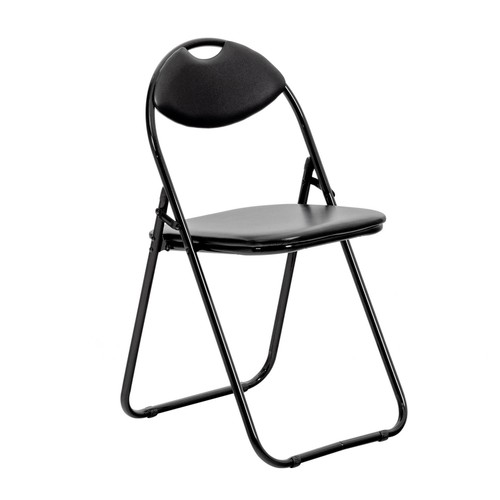Padded folding chair - folding,