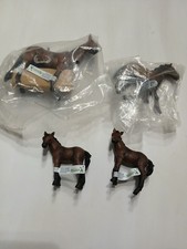 New BULLYLAND + COLLECTA HORSE SET PONY MARE FOALS Farm Plastic Animal Figures