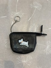 Radley Black Leather Zip Coin