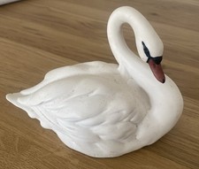 Swan figurine signed - figurine,