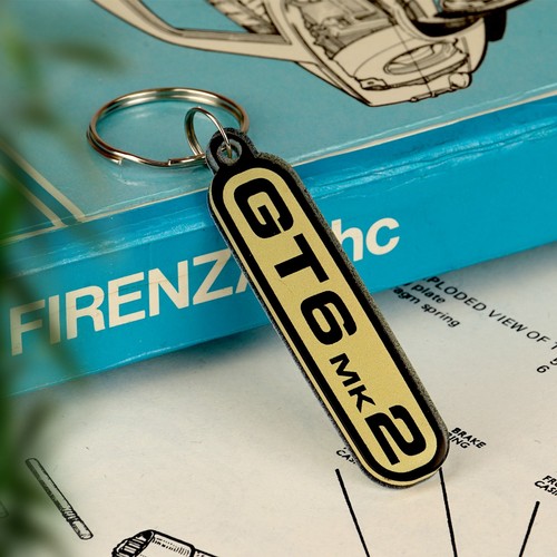 Triumph gt6 mk2 - triumph, keyring