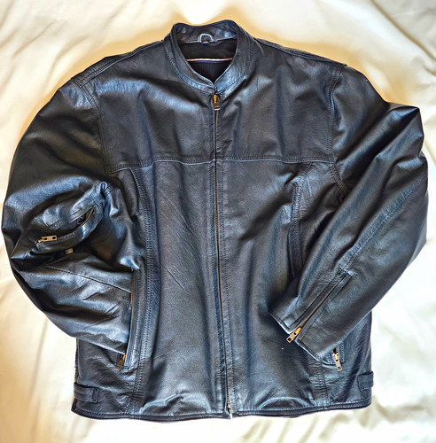 Genuine leather cafe racer - cafe,