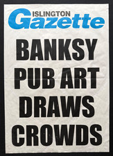 Banksy - Islington Gazette