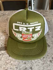 Corteiz CRTZ Gasolina Trucker Hat Olive Green