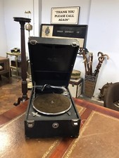 Vintage 1920’s Wind Up May-Fair Deluxe Model Gramophone 44x30x19cm