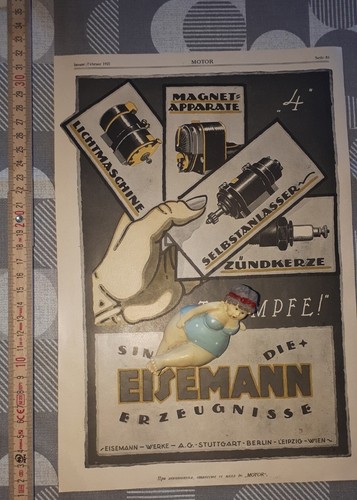 1921 original advertising - original,