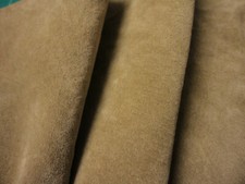 Light Brown soft Pigskin Suede 0.8mm 3.5" x 13" *FN006