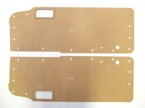 Pair door cards for - of,