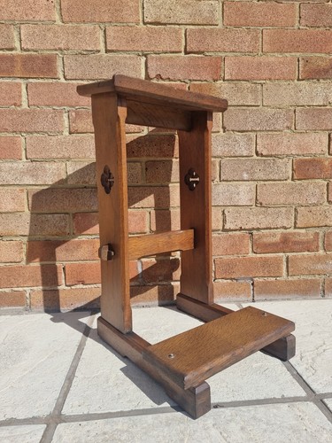Antique oak gothic prie dieu - antique,