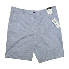 M&S Ladies White Mix Striped