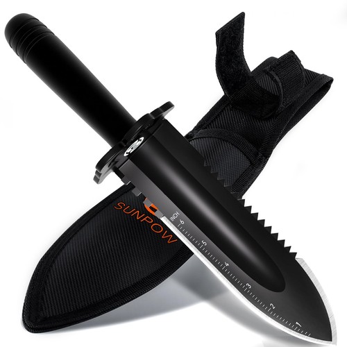 Sunpow metal detector - metal, shovel