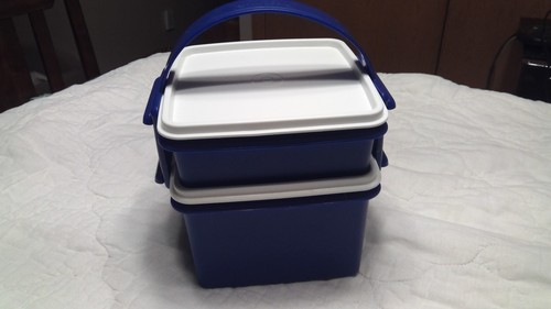 Vtg tupperware lunch box - "lunch,