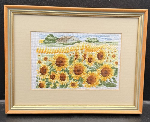 Hand stitched cross stitch - hand,