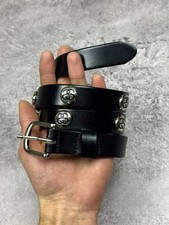 Vintage Black Stussy leather