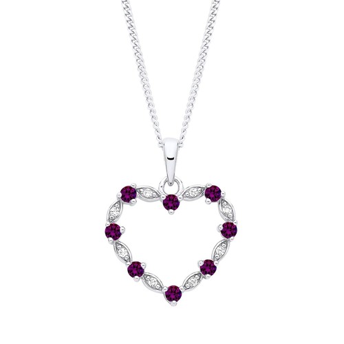925 sterling silver amethyst - 925,