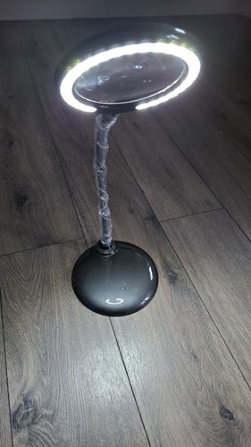 Led desktop magnifier - led,