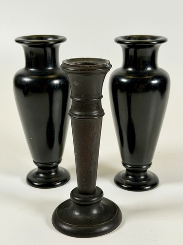 Vintage real ebony pair - ebony, of