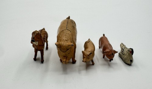 Vintage hollow cast - lead, farm